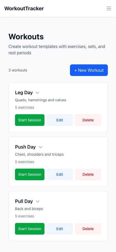 Workouts ready to start